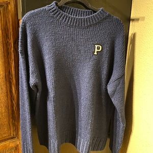 Victoria Secret Pink Boyfriend Knit Sweater.